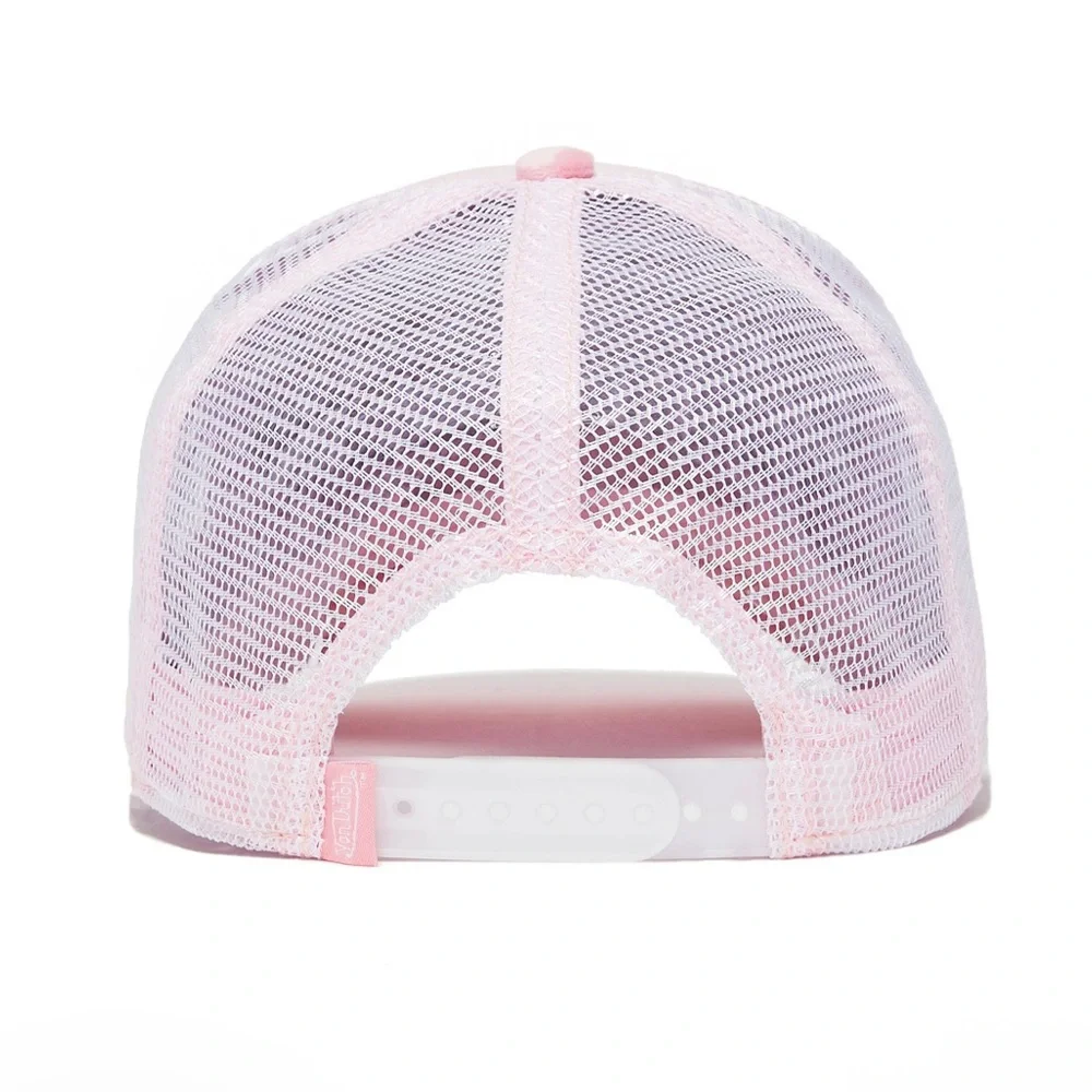 Von Dutch Pink Velvet Trucker Hat - Picture 2 of 4